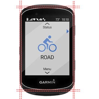 Verre Trempé pour Garmin Edge 530 / Edge 830 [Pack 2] Film Vitre Protection  Ecran GPS Vélo Phonillico® - Autres accessoires pour GPS / assistant d'aide  à la conduite - Achat & prix
