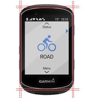 Coque Silicone Garmin Edge 530 - Protection Anti-chocs - Compatible GPS Vélo - Noir Coque Antichoc GPS Vélo