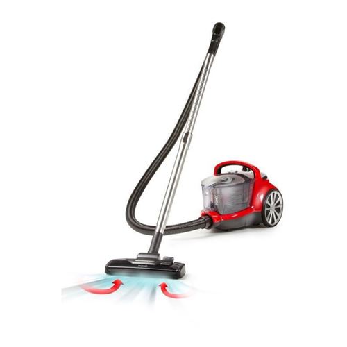 DOMO DO7292S - Aspirateur traineau sans sac - 2L - Puissance daspiration reglable - 74dB - Filtre HEPA H12 - Tube inox 90cm