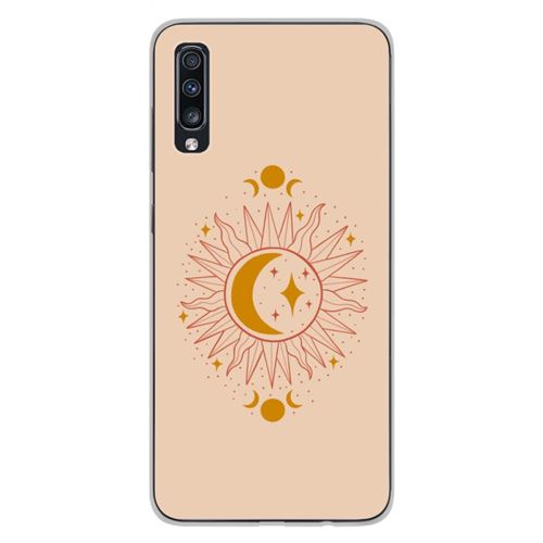 Coque en silicone imprimée compatible Samsung Galaxy A70 Zénith