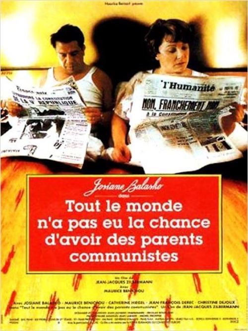 Affiche de Cinéma Originale - Tout le monde n'a pas eu la chance d'avoir des parents communistes - 1993 - 120x160cm État correct - N/A reconditionné disponible sur Fnac