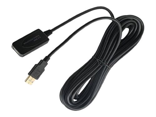 exertis Connect - Rallonge de câble USB - USB (M) pour USB (F) - USB 2.0 - 5 m - actif