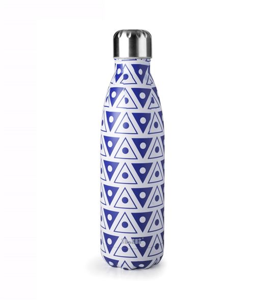 Non Communiqué Bleu Bouteille Isotherme Double Paroi 500 Ml Symbol Blue