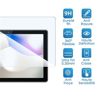 Protection D'écran - KARYLAX - KL-638-DK - Verre Flexible - 10 Pouces
