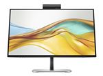 HP 524pm - Series 5 Pro - écran LED - 24" (23.8" visualisable) - 1920 x 1080 Full HD (1080p) @ 100 Hz - IPS - 350 cd/m² - 1500:1 - 5 ms - HDMI, DisplayPort, USB-C - noir de jais, argent naturel (support)