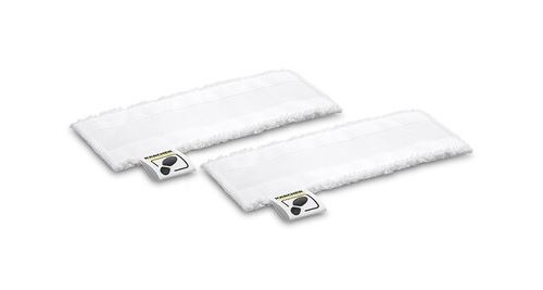 Kärcher bonnettes microfibre pour buse de sol accessoire pour nettoyeurs vapeur