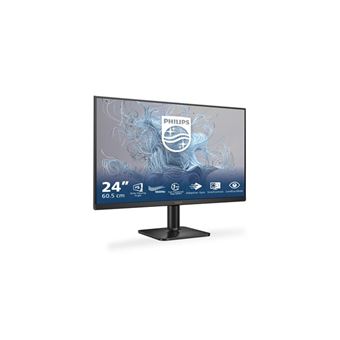 Philips 24E2N1110 - 1000 Series - écran LED - 24" (23.8" visualisable) - 1920 x 1080 Full HD (1080p) @ 120 Hz - IPS - 1500:1 - 1 ms - HDMI, VGA - noir