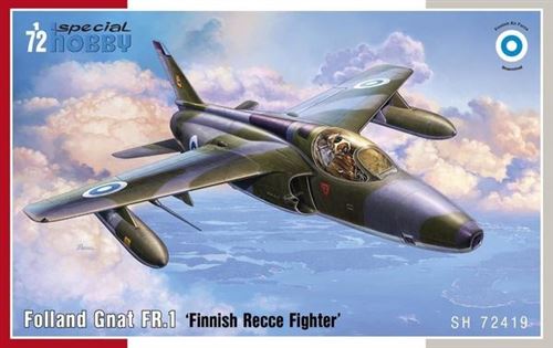 Folland Gnat Fr.1 Finnish Recce Fighter - 1:72e - Special Hobby