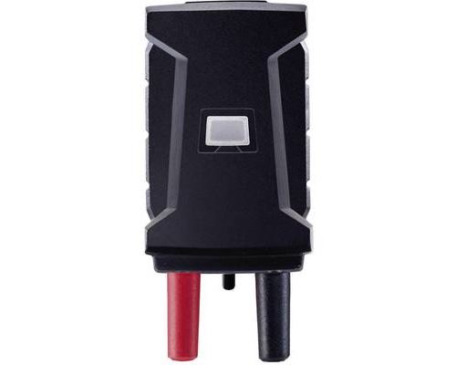 testo 0590 0021 Adaptateur de mesure Mini T femelle - mâle 4 mm contact protégé noir
