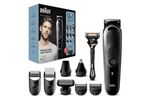 Braun Multi-Grooming-Kit 5 MGK5380, tondeuse à barbe 9 en 1 pour hommes, 7 accessoires