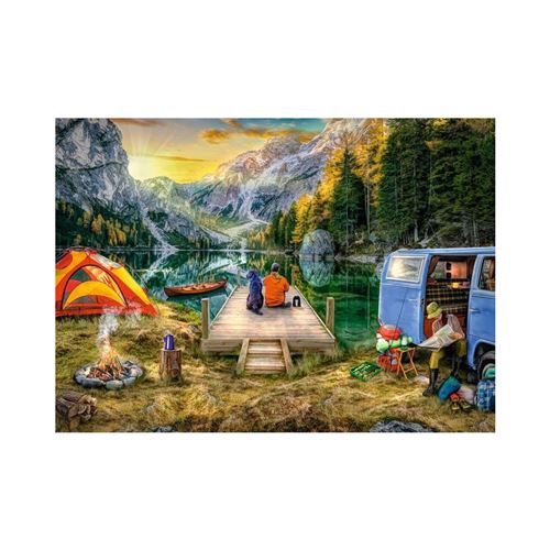 Puzzle 1000 pièces Ravensburger - Camping