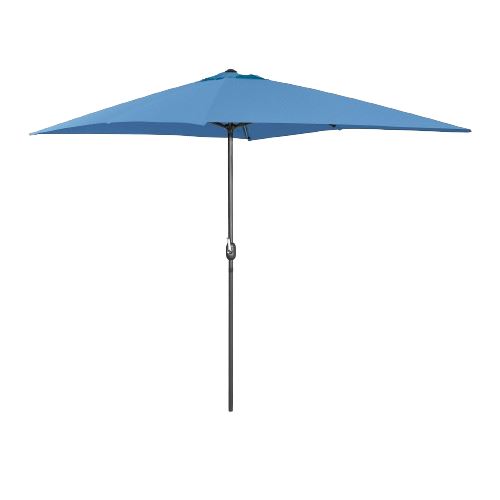 Grand parasol Uniprodo - Bleu - Rectangulaire - 200 x 300 cm