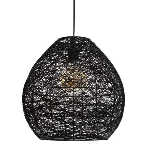 Suspension Mona noire D34 Atmosphera - Noir