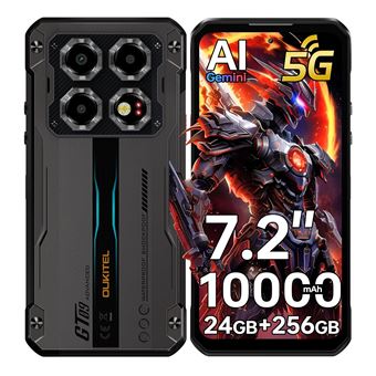 Smartphone OUKITEL WP60 Zwart 7,2" HD+, 24 GB/256 GB/2 TB 10000 mAh Dual SIM 5G NFC - 1