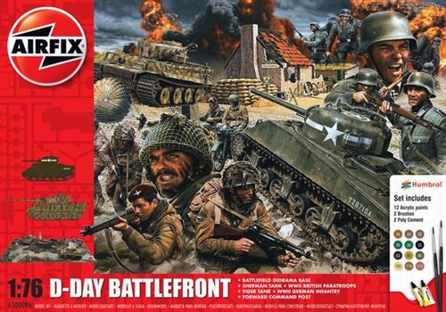 D-day 75th Anniversary Battlefront Gift Set- 1:76e - Airfix