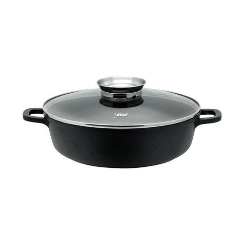 Mijoteuse ronde avec couvercle 28 cm Elo Alucast ref 8668826