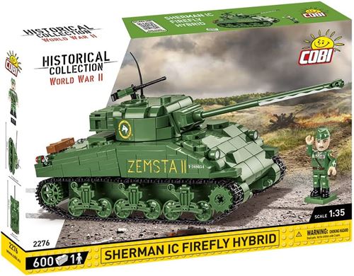 Cobi 2276 - Char Sherman IC Firefly Hybrid (Jeu de Construction)