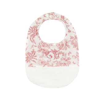 Petit Bavoir Blanc d'Automne - Pomme Pirouette - Cadeaux Petit Bavoir Blanc d'Automne - Pomme Pirouette - Cadeaux