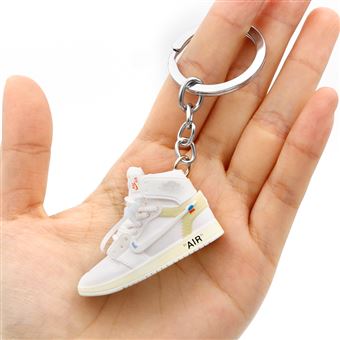 زيت عباد الشمس 7€70 sur Porte-clés Nike Air Jordan collaboration OW blanc - Porte ... زيت عباد الشمس