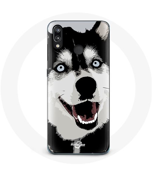 Coque pour Huawei P20 Lite Husky de Sibérie Yeux Bleus Maniacase