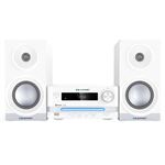 Blaupunkt MS16BT EDITION Système HiFi Microchaîne compacte avec Bluetooth et lecteur CD/USB Radio RMS : 15 W (2 x 7,5 W) Écran LED AUX Égaliseur Horloge Télécommande