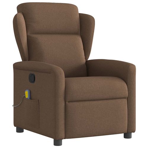 Non Communiqué Marron Vidaxl Fauteuil De Massage, Relaxation Tissu