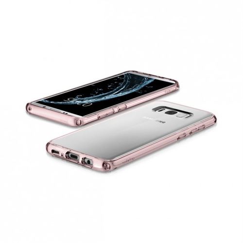 Coque Galaxy S8 Plus Spigen Ultra Hybrid rose