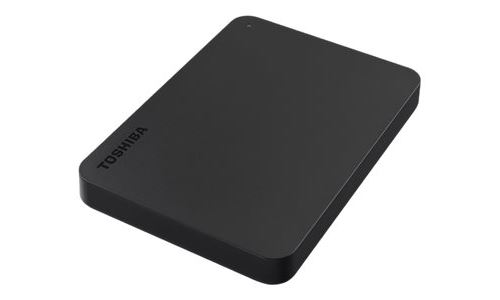 Disque dur externe Toshiba Canvio Flex 1 To Argent pour PC et MAC USB-C - Disques  durs externes