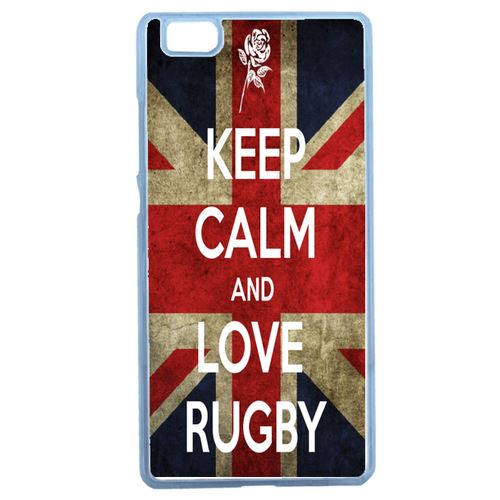 Coque Rugby England Compatible Huawei Ascend P8 Lite Transparent