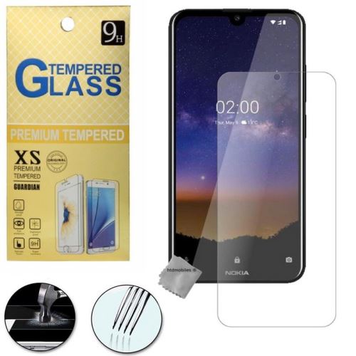 Film de protection vitre verre trempe transparent pour Nokia 2.2