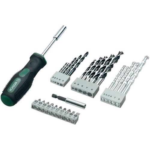 Bosch Lot De Forets avec Tournevis