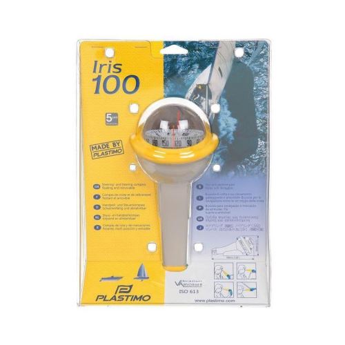 PLASTIMO Compas Iris 100 - Zones ABC - Jaune