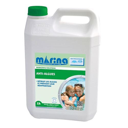 Marina - Anti-algues Liquide 2,5L
