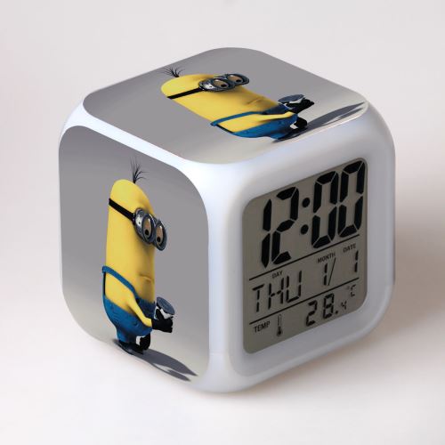Stack - Réveil Enfant - LED Multifonctionnel - Minions - Image 2