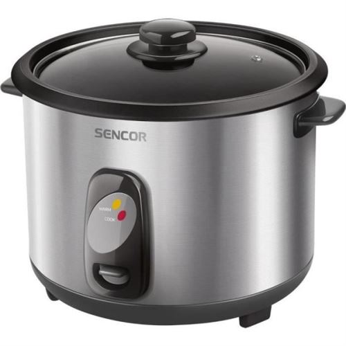 Sencor srm 2800ss cuiseur &agrave; riz 2,8 l 1000 w noir, acier