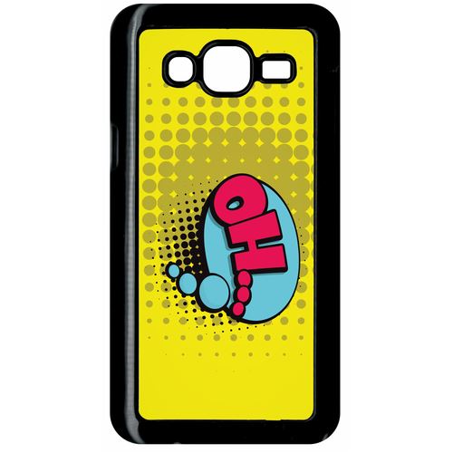 Coque Samsung Galaxy J5 (2015) Oh Fond Jaune