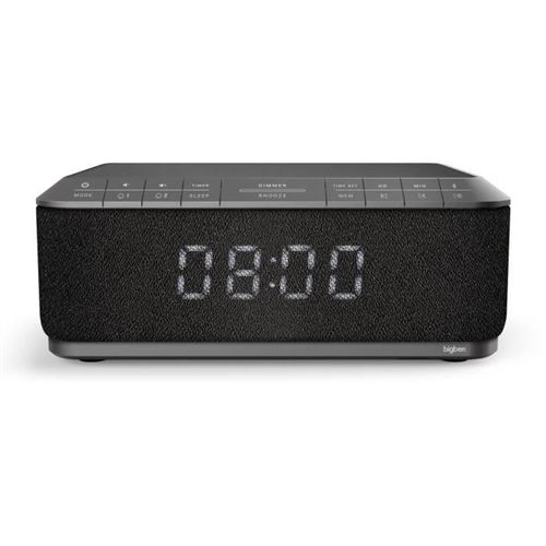 BigBen RR140 - Klokradio - - draadloos opladen - grijs