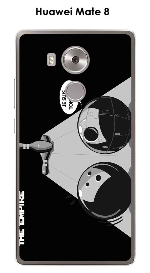 Coque Huawei Mate 8 design dark-bowling