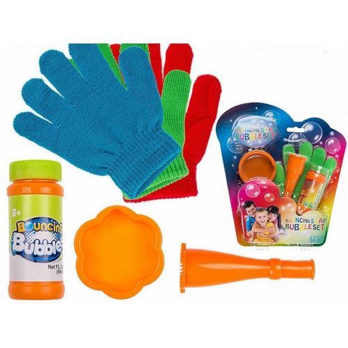 Set Bulle De Savon Et Gant 56 Ml Jouet Plein Air