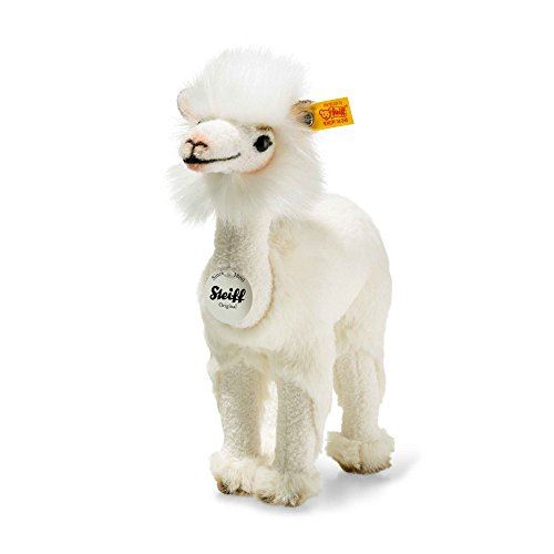 Steiff 104190 Lita Lama Peluche Animal Jouet, Crème