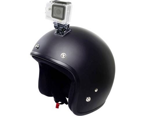 Support de casque moto goxtreme motorbike-helmet-mount - noir
