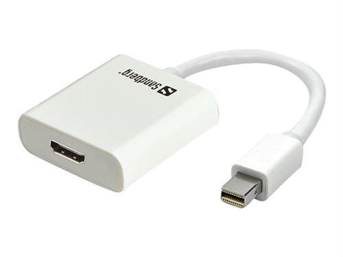 Sandberg adaptateur vidéo - DisplayPort / HDMI - 17 cm