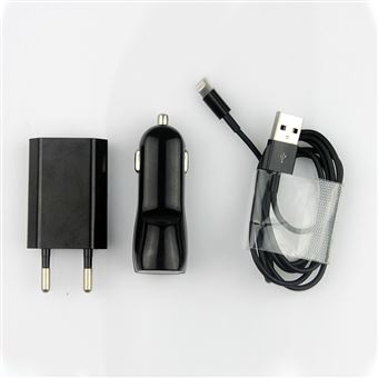 Shot - Double Adaptateur Prise Allume Cigare USB pour IPHONE 14