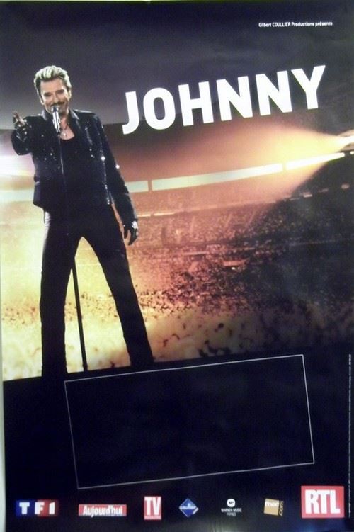 Johnny Hallyday - 40x60 cm - AFFICHE / POSTER
