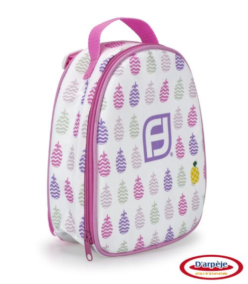Sac à goûter Isoterm Ananas - Bretelles dos et fixations vélo - Equipement d'extérieur - D'arpèje - OFUN394-A