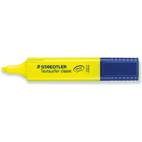 STAEDTLER Lot de 3 surligneurs "Textsurfer Classic" jaune - vue 2