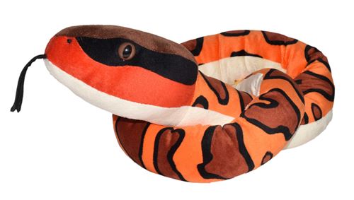 Wild Republic Snake Plush, Peluche, Peluche, Cadeaux pour les enfants, Eastern Cottonmouth, 54