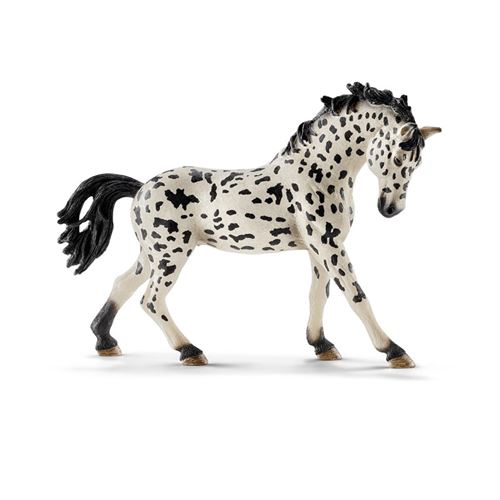 Schleich - 13769 - figurine animal - jument knabstrupper