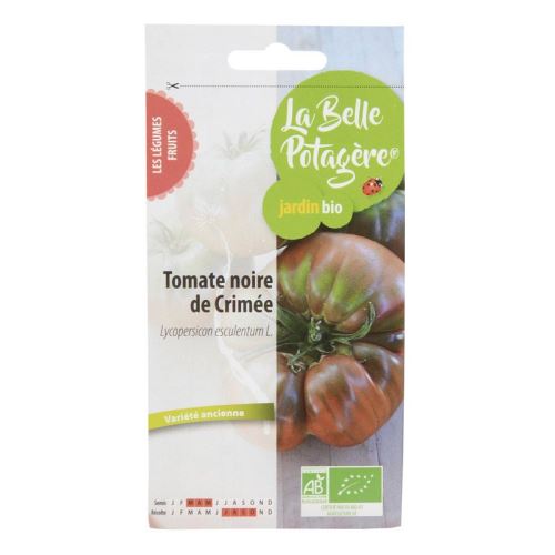 Graines à semer - Tomate Noire de Crimée - 0,15 g - La Belle Potagère