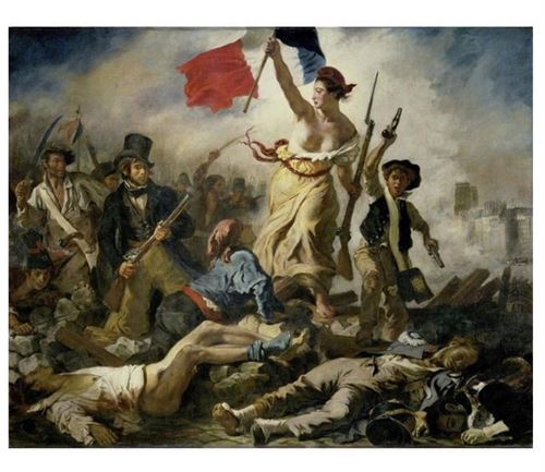 Eugene Delacroix La Liberte guidant le peuple 1000 pieces